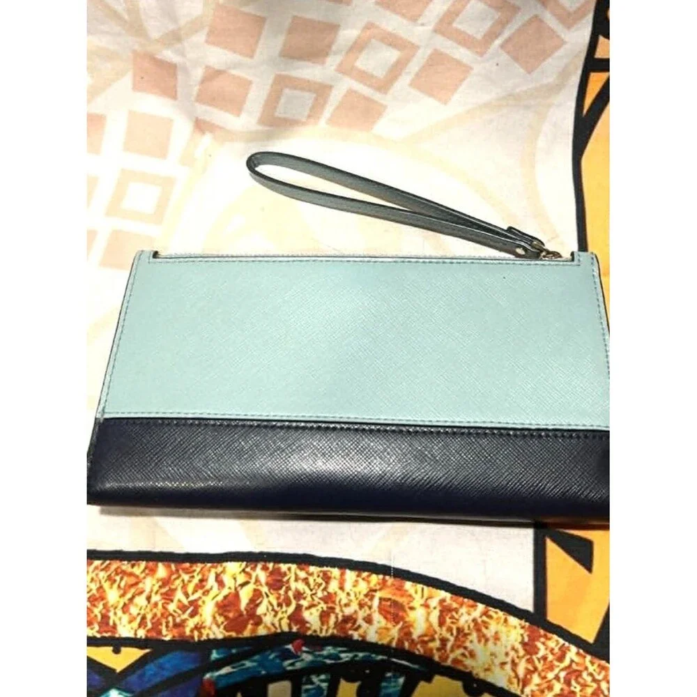 Kate Spade Spencer Continental Leather Wallet  Saffiano Leather  Great Condition
